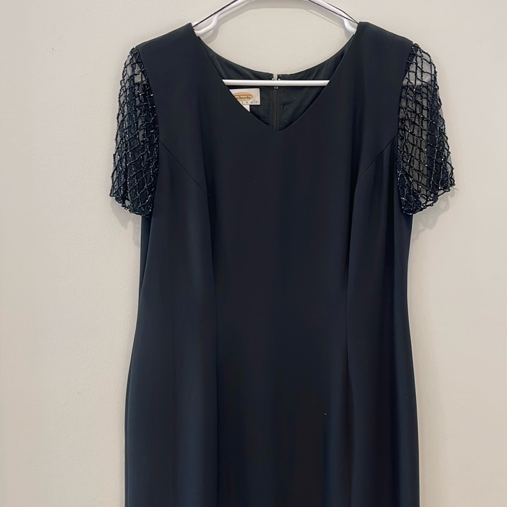 Talbots Elegant Black Dress